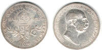 Österreich 1 Krone Kursmünze 1 Krone 1908, Regierungsjubiläum von Franz Josef I. -