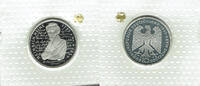 BRD 10 DM 10 DM Heinrich Heine, 1997, Prägestätte F, in Originalfolie! -