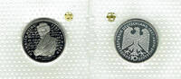 BRD 10 DM 10 DM Heinrich Heine, 1997, Prägestätte G, in Originalfolie! -