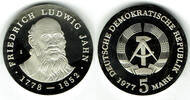 Deutsche Demokratische Republik 5 Mark DDR, 5 Mark Friedrich Ludwig Jahn, PP -