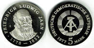 Deutsche Demokratische Republik 5 Mark DDR, 5 Mark Friedrich Ludwig Jahn, PP -