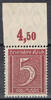 Deutsches Reich 4 Pfennig Deutsches Reich, Mi.-Nr. 158, Freimarke, Ziffer, Postfrisch -