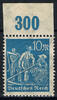 Deutsches Reich 10 Mark Deutsches Reich, Mi.-Nr. 239 POR, Freimarken Arbeiter -