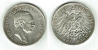 Sachsen 3 Mark Kursmünze Sachsen, 3 Mark 1912 E, Friedrich August -