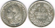 Niederlande 10 Cent Niederlade 1893, 10 Cent, Erhaltung siehe Scan!