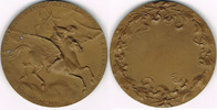 Italien - Turin Bronze-Medaille Bronzemedaille Internationale Industrieausstellung Turin 1911, ca. 40 mm