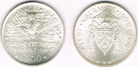 Vatikan 500 Lire Vatikan, Silbermünze Erste Sede Vacante Ausgabe 1978", siehe Scan