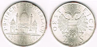 Österreich 2 Schilling Österreich, 2 Schilling 1937, Gedenkmünze Fischer von Erlach - Karlskirche"