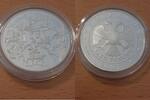 Russland 3 Rubel Russland, 3 Rubel 2001, Erforschung Sibiriens - Reiter mit Wild, siehe Scan -