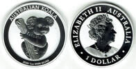 Australien 1 Dollar Australien 2020, 1 Unze 999er Silber, Koala -