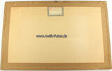 Preussen um 1850 Uniformen/Handkolorierte Lithographie/Königl. Preuss. Husaren./gerahmt 2