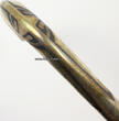 Deutsches Reich um 1900 Spazierstock / Gehstock / Flanierstock / Jugendstil / Art nouveau / 800er Silber 2-3