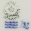 Dänemark / Kopenhagen / Copenhagen 1930 Royal Copenhagen Denmark / Weihnachtsteller / Wandteller / Jahresteller / ... 2
