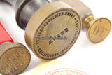 Wanne-Eickel/Herne O.J. 3 Stempel / Westfälische Transport-Art.-Geb. * Lagerhausbetrieb / D.L. / ... 2-3