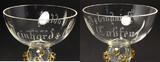 Rheinbach / Koblenz um 1965 Geblasenes Glas Deinhard & Co / Coblenz 2