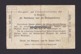 Mengede / Westfalen 5 Mk 14.8.1914 Landkreis Dortmund. / Amtsverband / Kriegs - Wechsel - Schein 3