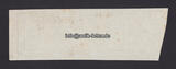 Westfalen Sechs Francs 30.7.1820 Zins - Coupon / Vierteljährige Zinsen / Reichsschulden - Amortisations - Casse. 2
