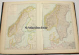 Deutsches Reich 1890 Andrees Handatlas in hundertzwanzig Kartenseiten nebst alphabetischem... 2-3