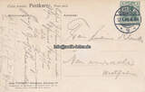 Berlin 1909 Künstlerkarte / Albert Klingner. / Haus Trarbach Weinstuben, Behrenstr.47. 2-3