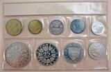 Österreich Münzsatz 1964 Austria/Proofset Polierte Platte