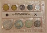 1972 Republik Österreich,Münzsatz in Polierter Platte Polierte Platte