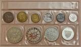 Österreich Münzsatz 1972 Austria Proofset Polierte Platte