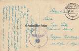 Drittes Reich 1943 Ansichtskarte / Postkarte / Feldpost / Wir fliegen gegen Engeland 2-3