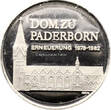1978-1982 Gedenkmünze / Dom zu Paderborn / Erneuerung 1978 - 1982 / SURREXIT DOMINUS VERE PP