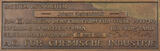 Gelsenkrichen / Schalke 1954 Jubiläumsplakette zum 25jährigen Dienstjubiläum / A.G. Für Chemische Industrie 3