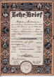 Deutschland 1921-1948 Wilhelm Spielmann / Lehr-Brief / Katholischer Gesellen Verein Mitglieds-Karte... 2 bis 3