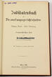 Österreich 1901-1919 Dr. Heinrich Reißig / 5 Judikatenbücher des Verwaltungsgerichtshofes 2