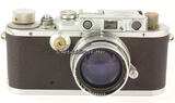 Deutsches Reich / Wetzlar 1936 / 1939 / 1949 Leica III mit Leitz Elmar f = 5 cm 1 : 3,5 und Summitar f = 5 cm 1 : 2 / Zubehör 2-3