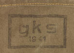 Drittes Reich 1941 Wehrmacht / Zeltzubehör Beutel 2-3