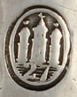 Dänemark 1927 Menümesser / Modell: Schmetterling 2-3