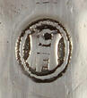 Dänemark 1927 Menümesser / Modell: Schmetterling 2-3