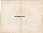 Schweiz 1823 Original Landkarte, Switzerland. / Walker