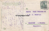 Frankfurt am Main 1909 Ansichtskarte / Postkarte / Gruss von der Internationalen Luftschifffahrt -.... 2-3