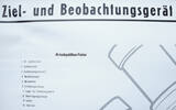 Bundesrepublik Deutschland um 1972 Schulkarte / Rollkarte / Bundeswehr / Spz Marder / Ziel- und Beobachtungsgerät 2