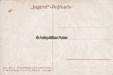 Deutsches Reich 1902 Ansichtskarte / Postkarte / Künstlerkarte / Jugend-Postkarte / Der Abschied 2-3