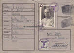 Dortmund / Iserlohn 1945 Deutsches Reich / Kennkarte von Gisela Lodewig 2-3
