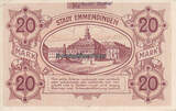 Emmendingen / Baden 20 Mark 1918 Stadt 2-3