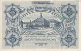 Emmendingen / Baden 5 Mark 1918 Stadt 2
