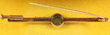 Deutsches Reich / Freiberg / Sachsen O.J. Brosche 585er Gold im Bakelit Etui / Edelschmiede Freiberg / Sa. Bannhofstr.6 2-3