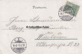 Deutsches Reich 1901 Ansichtskarte / Postkarte / Litho / S. M. Panzerschiff Brandenburg 2-3