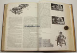 Drittes Reich 1935 Der graphische Betrieb / 12 Bildungshefte gebunden / komplett 2-3