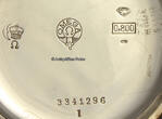 Schweiz um 1915 Omega / Offene Herrentaschenuhr / 800er Silber / Teilweise rotvergoldet 2-3