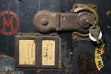 Oshkosh / Wisconsin / USA Um 1928 Garderobenkoffer / Reisekoffer / The Oshkosh Trunk Company 2-3