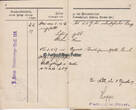 Deutsches Reich 1916 - 1919 Militärpaß von Norbert Alois Linnemann / 4. Kompagnie I. Ersatz=Batl. Inft.=... 2-3