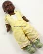 Deutsches Reich / Coburg / Thüringen um 1926 Porzellankopfpuppe / Negerpuppe / Armand Marseille - 362. / 0. / 2. K.