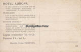 Den Haag / Niederlande O.J. Ansichtskarte / Postkarte / Hotel Aurora, Assendelftstraat 20 2
